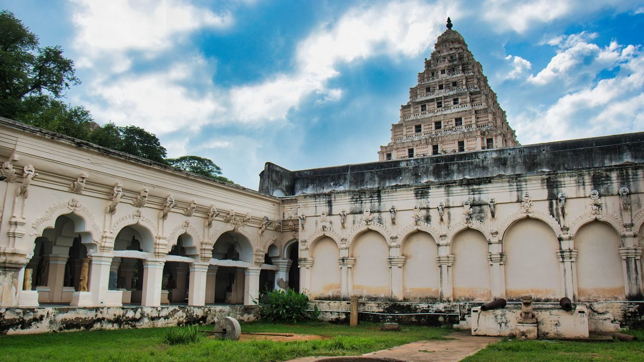 Thanjavur Maratha Palace in Thanjavur