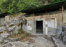 The Bllaca Cave in Pogradec