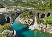 The Bridge of Mesi in Shkoder