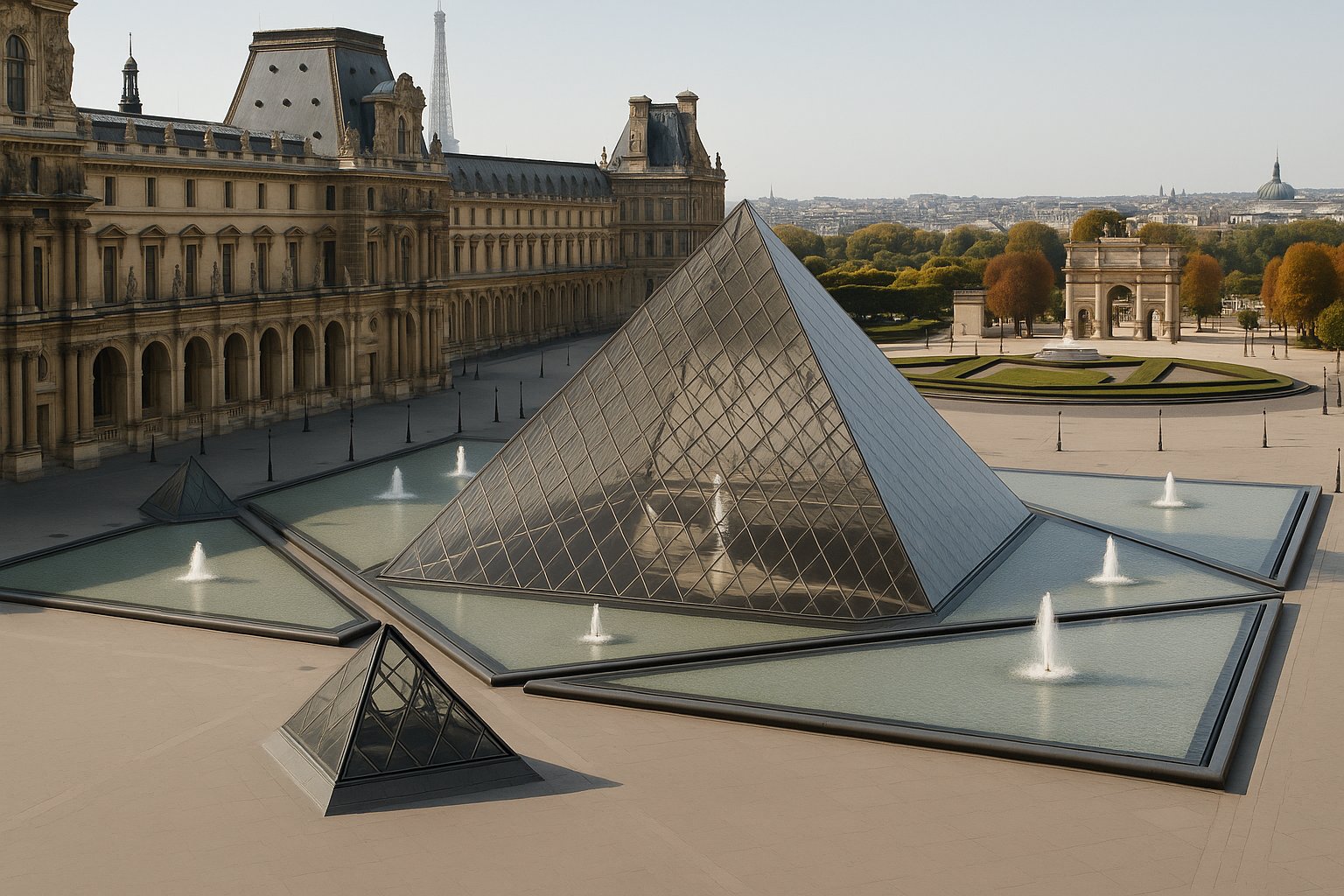 The Louvre in Paris