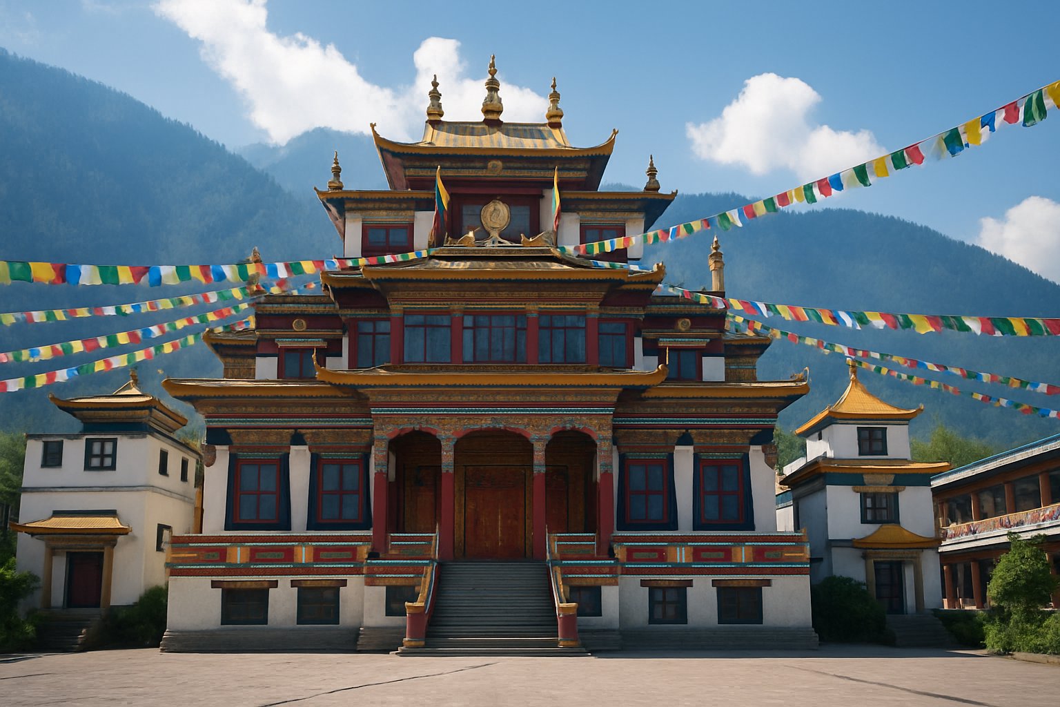 The Manali Gompa in Manali