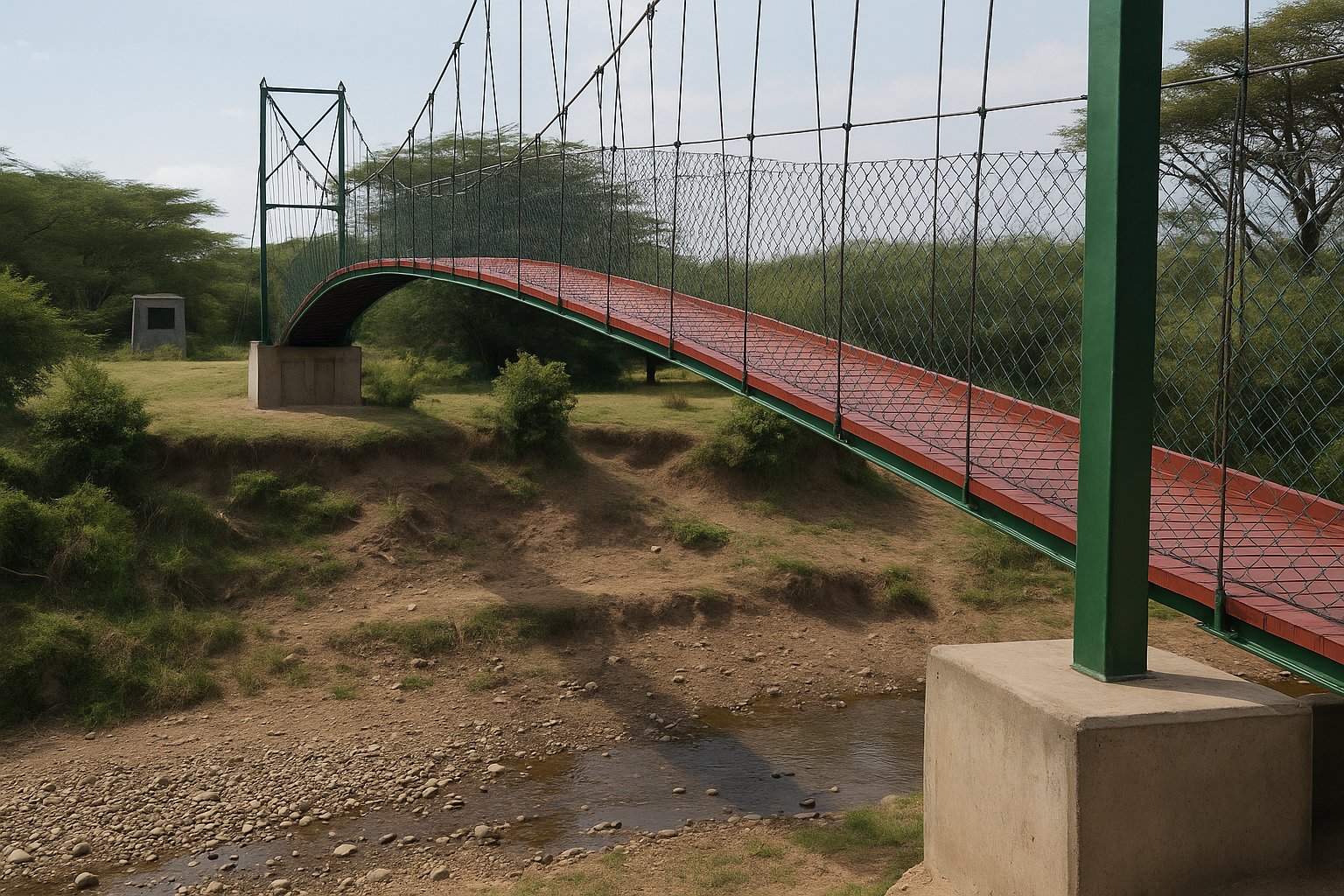 The Mara Conservancy Bridge