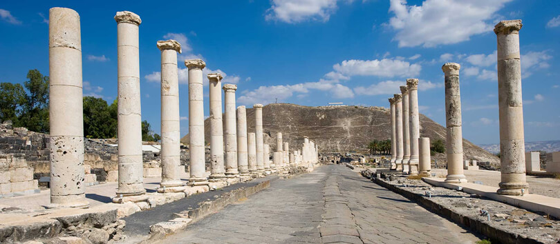The Pillars of Beit Shean
