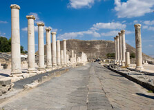 The Pillars of Beit Shean in Beit Shean