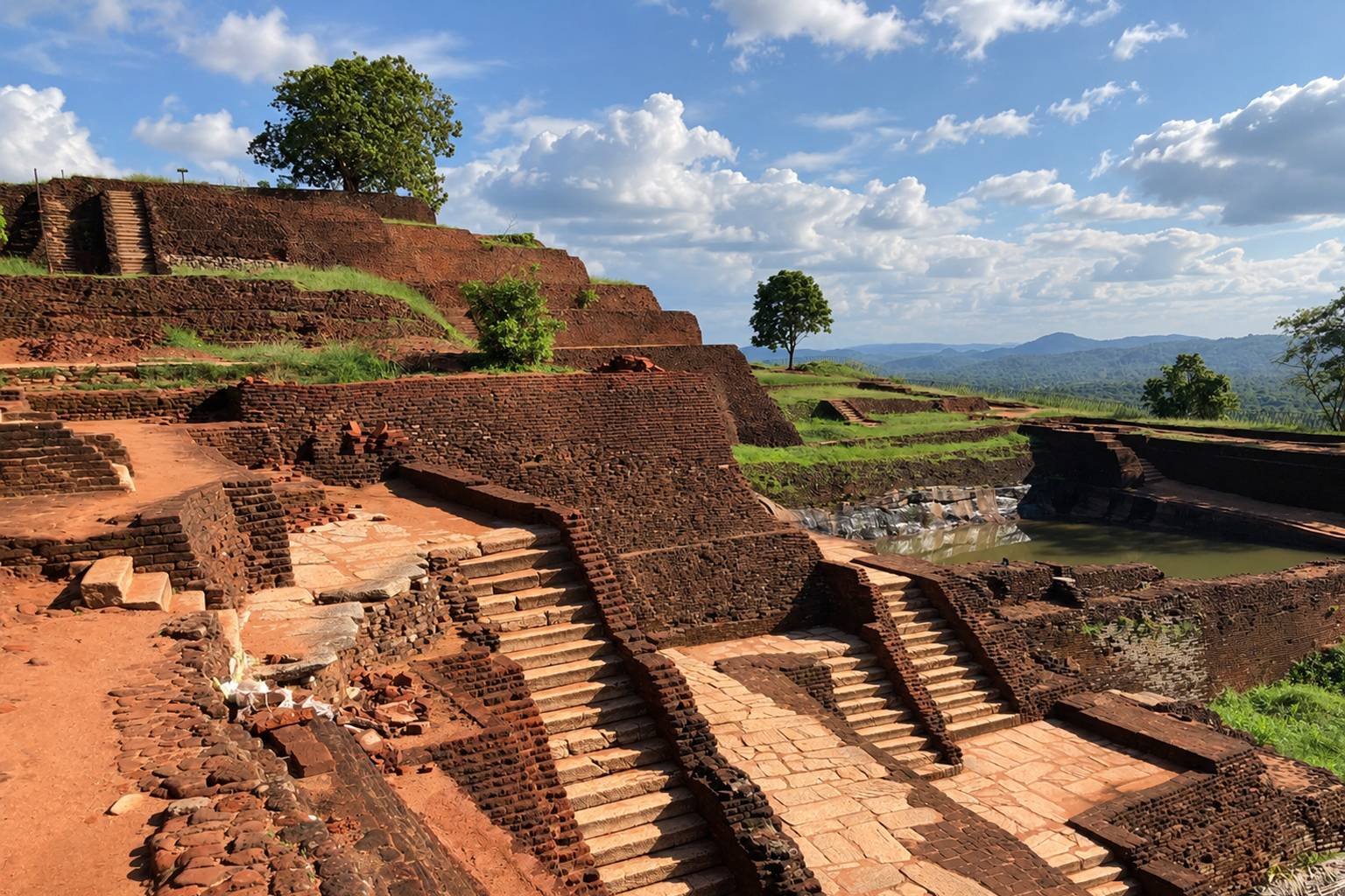 The Royal Gardens of Sigiriya