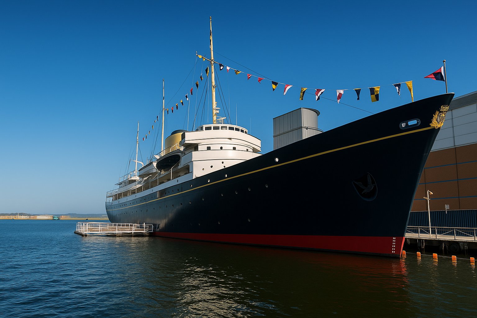 The Royal Yacht Britannia
