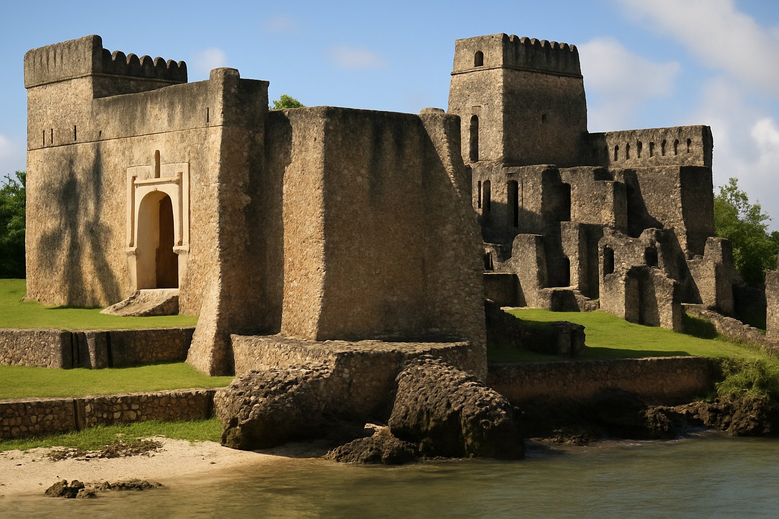 The Ruins of the Old German Fort