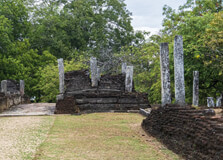 The Sacred Quadrangle in Polonnaruwa