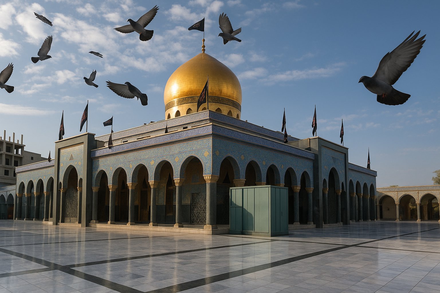 The Shrine Of Hazrat Zainab