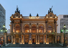 Theatro Municipal in Sao Paulo