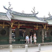 Thian Hock Keng Temple in Chinatown