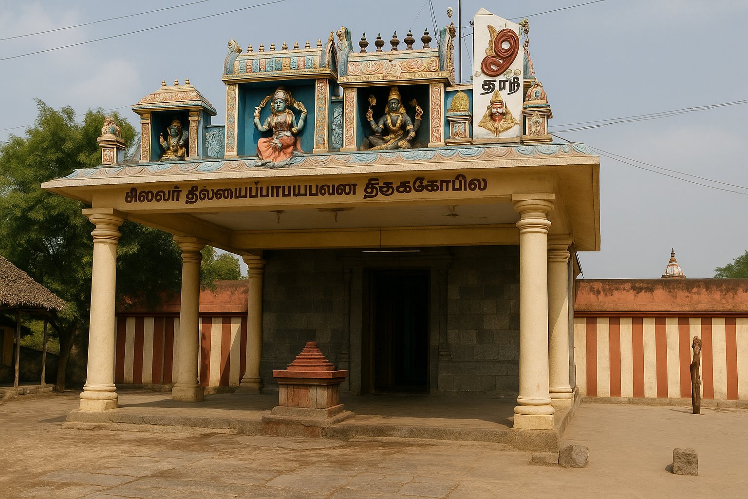 Thillai Kali Temple in Chidambaram