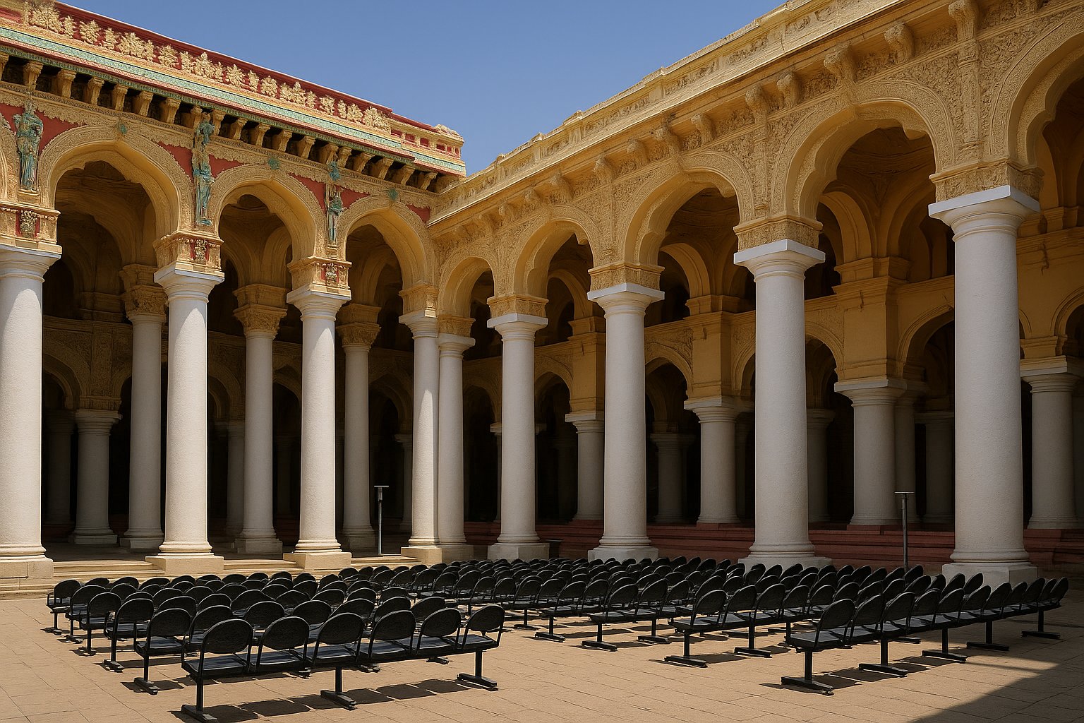 Thirumalai Nayakkar Mahal in Madurai