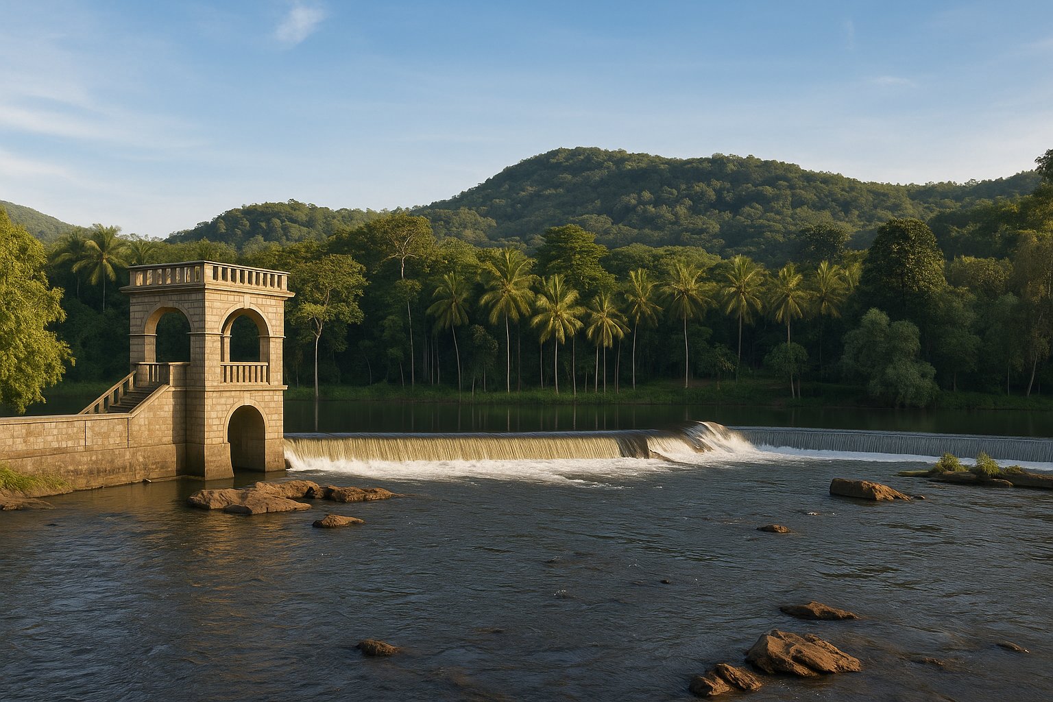 Thumboormuzhi Dam & Butterfly Park in Thrissur
