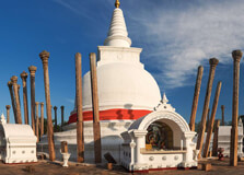 Thuparamaya Stupa in Anuradhapura