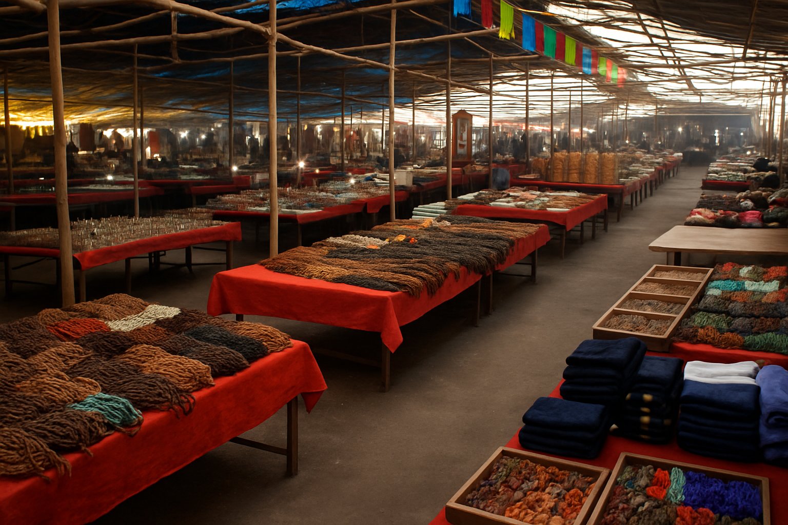 Tibetan Refugee Market in Bodhgaya