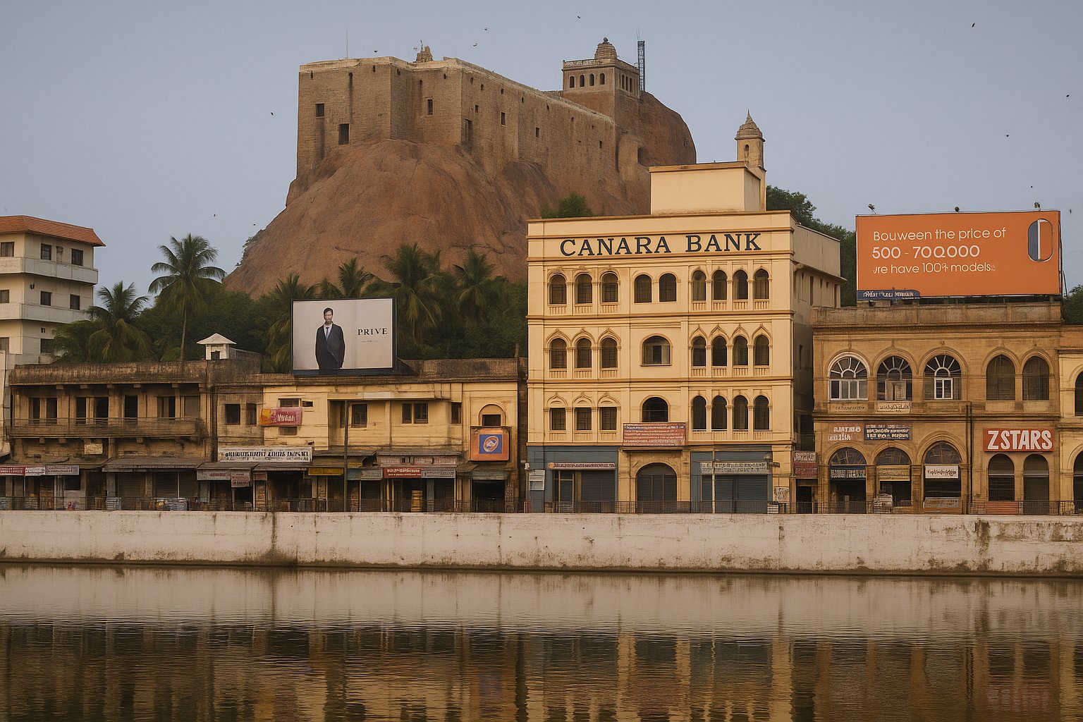 Tiruchirapalli Rock Fort in Trichy