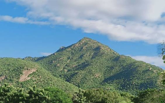 Tiruvannamalai Hill in Tiruvannamalai