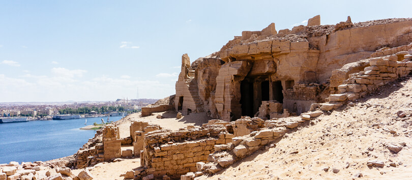 Tombs of the Nobles in Aswan