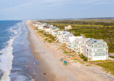 Topsail Island in North Carolina