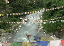 Torsa River Side, Amo Chhu in Phuentsholing