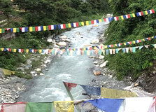 Torsa River in Phuntsholing