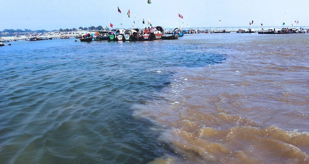 Triveni Sangam in Gir Somnath