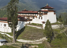 Trongsa Dzong in Trongsa