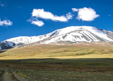 Tsengel Khairkhan Mountain in Olgii