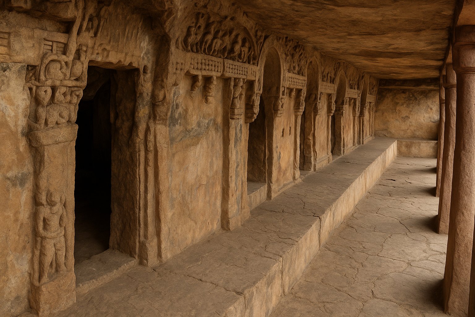 Udayagiri Caves in Sanchi