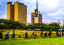 Uhuru Park in Nairobi