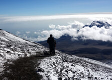 Uhuru Peak in Kilimanjaro