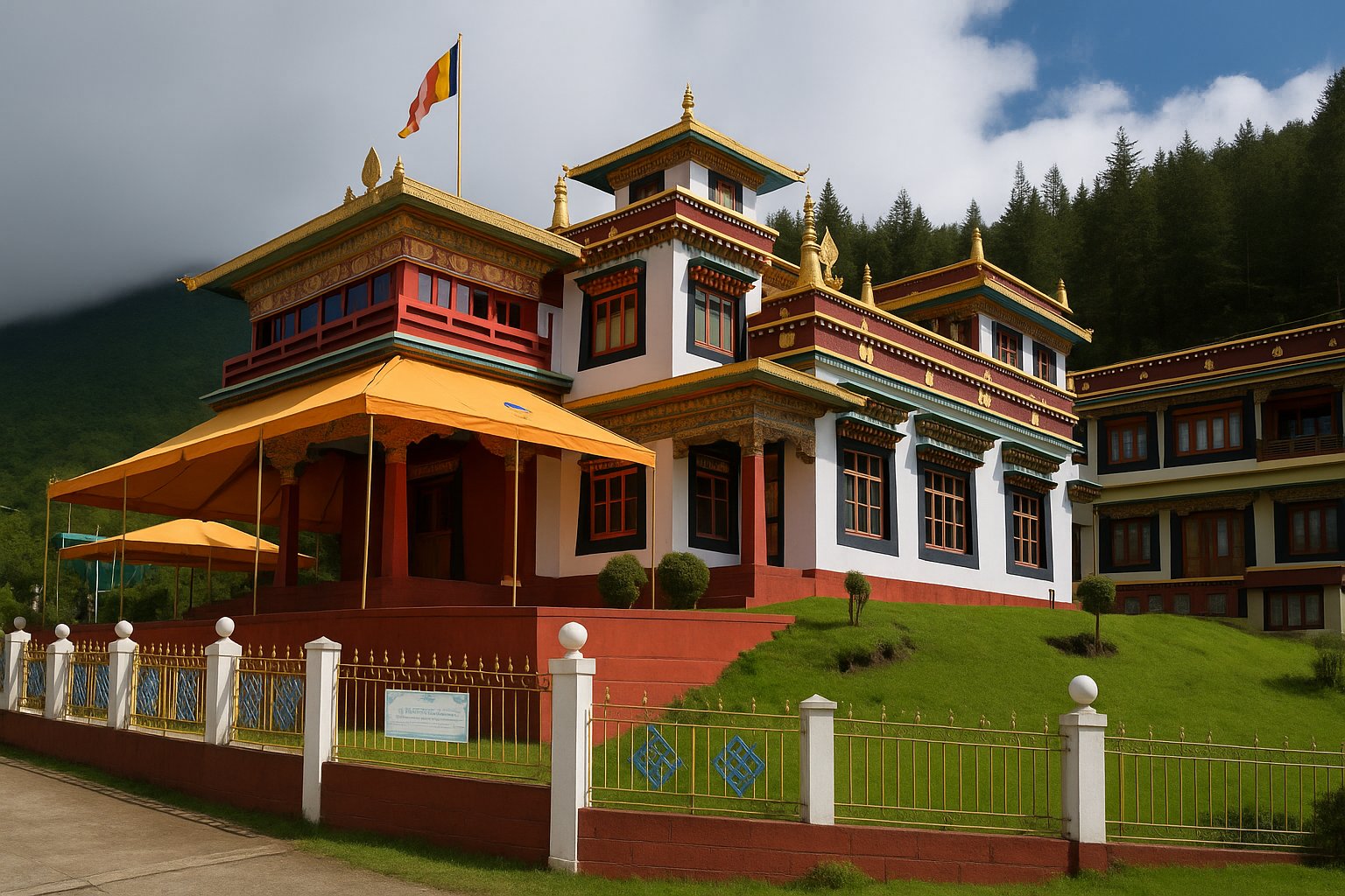 Upper Gompa in Bomdila