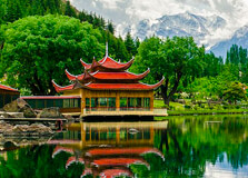 Upper Kachura Lake in Skardu