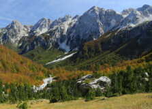 Valbona Valley National Park in Kukes