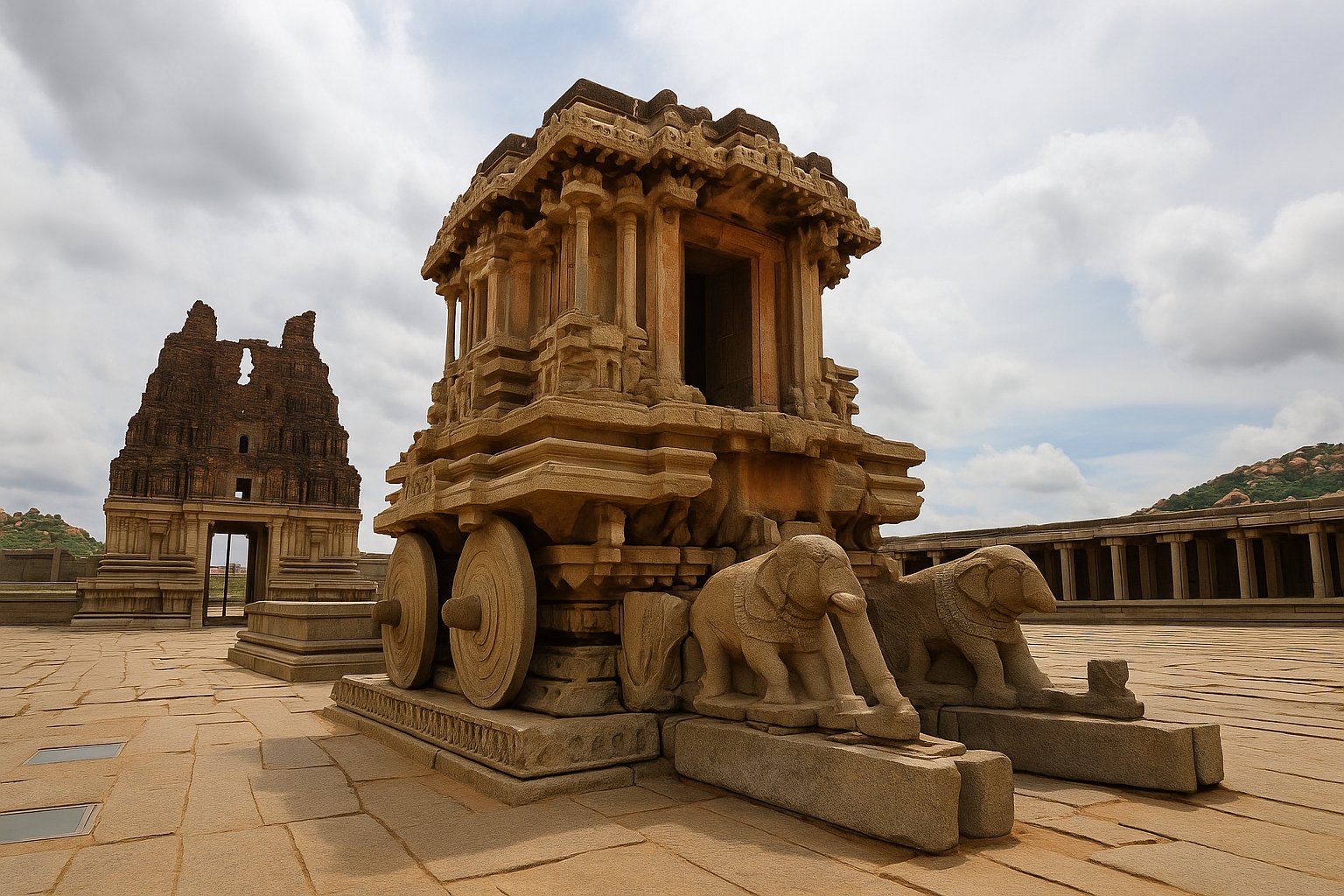 Vijaya Vittala Temple in Hampi