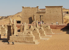 Wadi El Sebua Temples in Abu Simbel