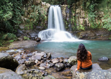 Waiau Falls in Whitianga