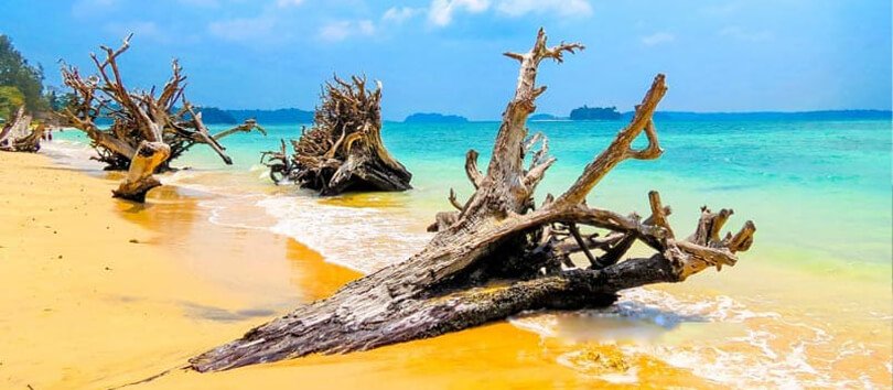 Wandoor Beach in Andaman