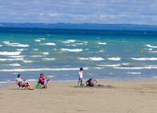 Wasaga Beach in Ontario