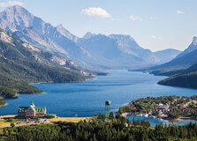 Water Lakes National Park in Alberta