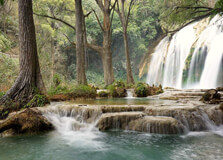Waterfalls of El Chiflón in Poza Rica