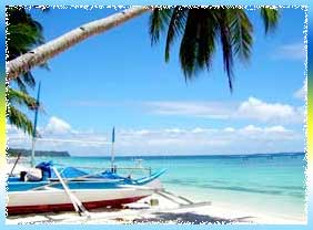 White Beach in Visayas