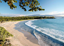 White Sand Beach in Hawaii