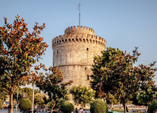 White Tower of Thessaloniki in Thessaloniki