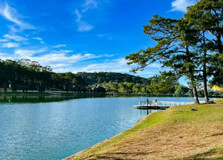 Xuan Huong Lake in Da Lat