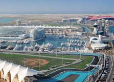 Yas Marina Circuit in Abu Dhabi