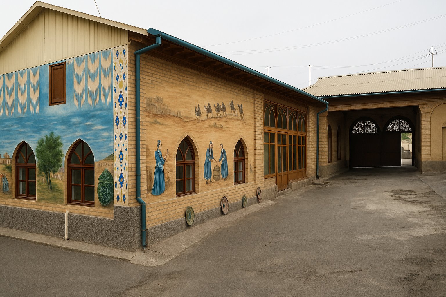 Yodgorlik silk factory