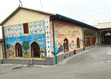 Yodgorlik silk factory in Margilan