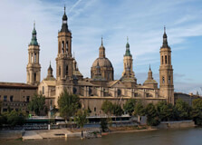 Zaragoza Cathedral in Zaragoza